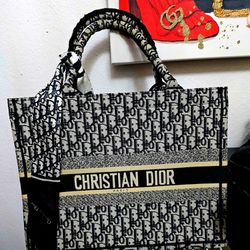 Dior Tote And A Separate Handbag