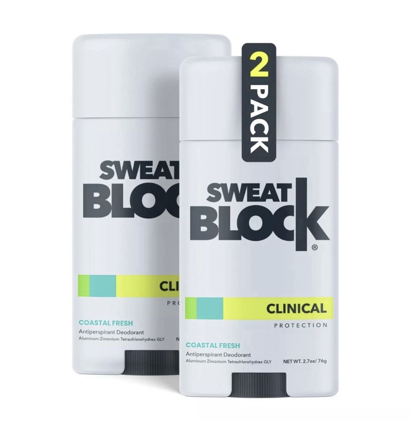 Clinical 48 Hr Sweat/Odor Protection. Antiperspirant Coastal Fresh Exp 08/26