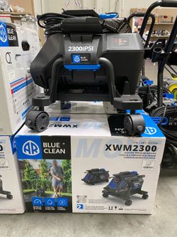 Blue clean electric power washers