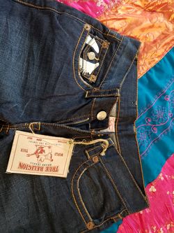 True Religion Mens 32 boot leg