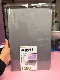 💻 Lenovo IdeaPad 3 Chromebook – $250 + tax