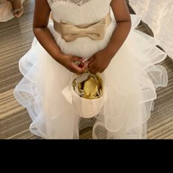Miniature Bride/ Flower Girl Dress