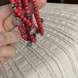 5 Elastic Bead Bracelets!