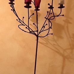 Wrought-iron Candle Holder
