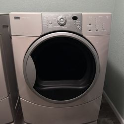 Kenmore Elite Smart heat Quiet Pack 9 Washer And Dryer Set (Gas Dryer)