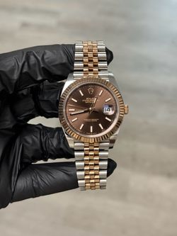 2022 Rolex Datejust 41 Chocolate Dial