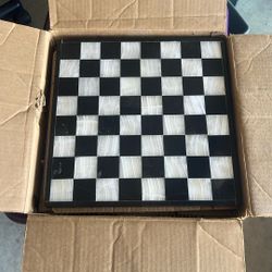 Marble And Onyx Chess Set