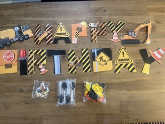 Construction Themed Party Decorations