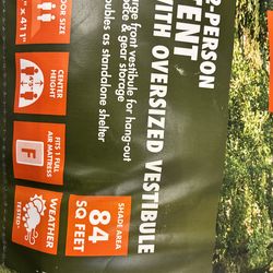 2 person tent
