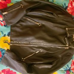 Philosophy Faux Leather Jacket 