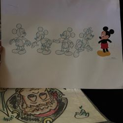 Disney Artist For Mickey Drawing