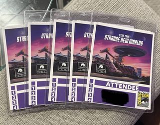 Two SDCC - San Diego Comic Con 4-Day Badges - $500 each