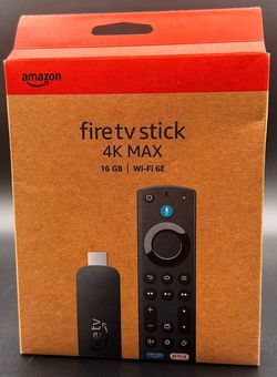 16GB 2025 Amazon Fire TV Stick 4K Max 2nd Gen 16GB, Ambient Experience, Wi-Fi 6E