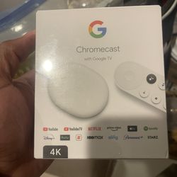 Chromecast with Google TV (4K)- Streaming Stick Entertainment 