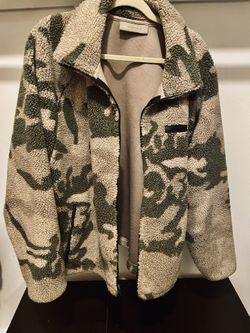 Fear Of God Essentials SS22 Camo Zip Up Jacket
