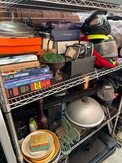 Huge Lot of Household Goods, Electronics, and Hardware