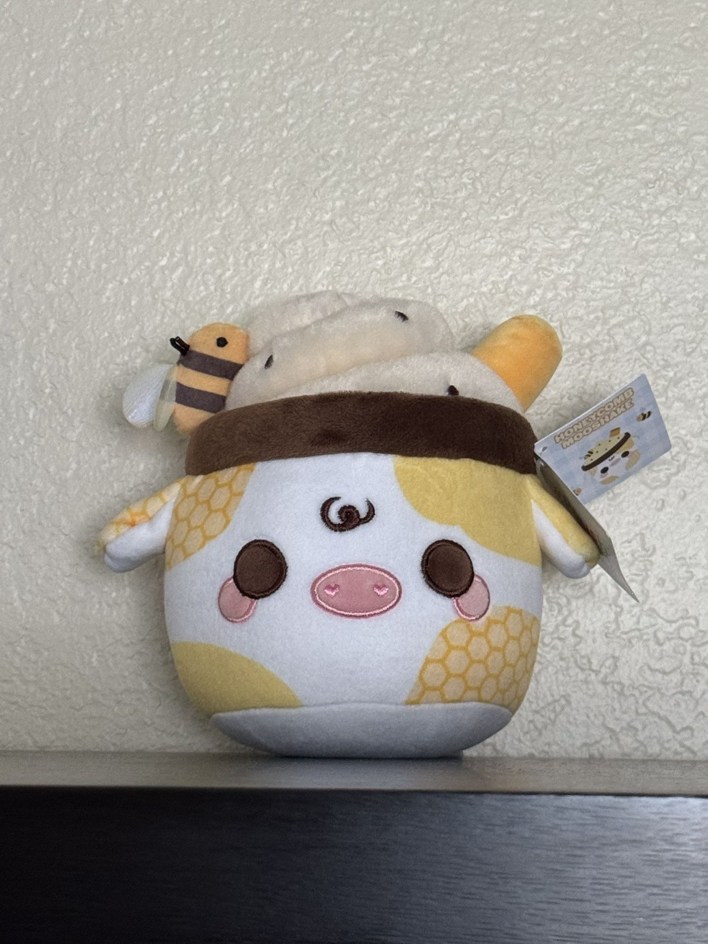 Honeycomb Mooshake Cuddle Barn plushie 7in