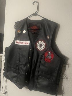 Ladies. Motorcycle Vest. XL