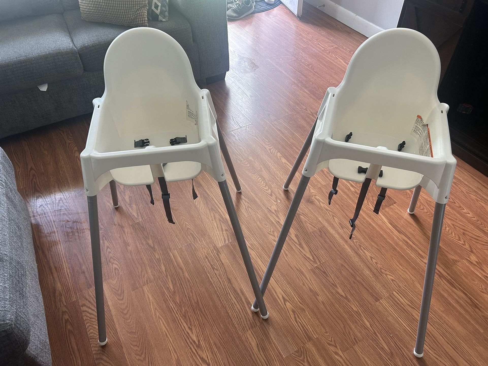 IKEA ANTILOP High Chair With Tray And Cushion/ Cushion Cover 