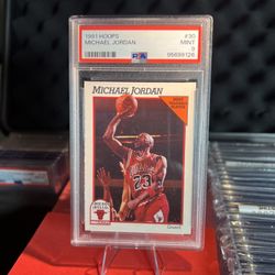 1991 Hoops Michael Jordan #30 PSA 9 