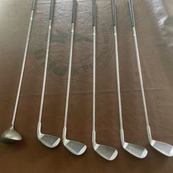 Left handed Spercta Golf Clubs