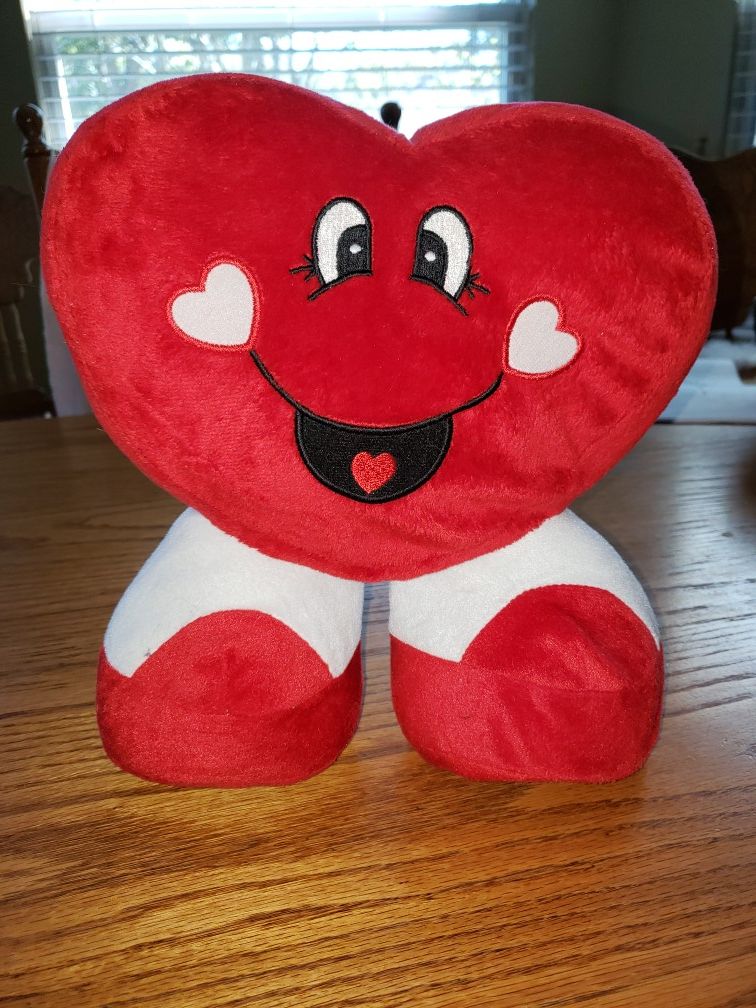 Valentine's Stuffed Standing Animal