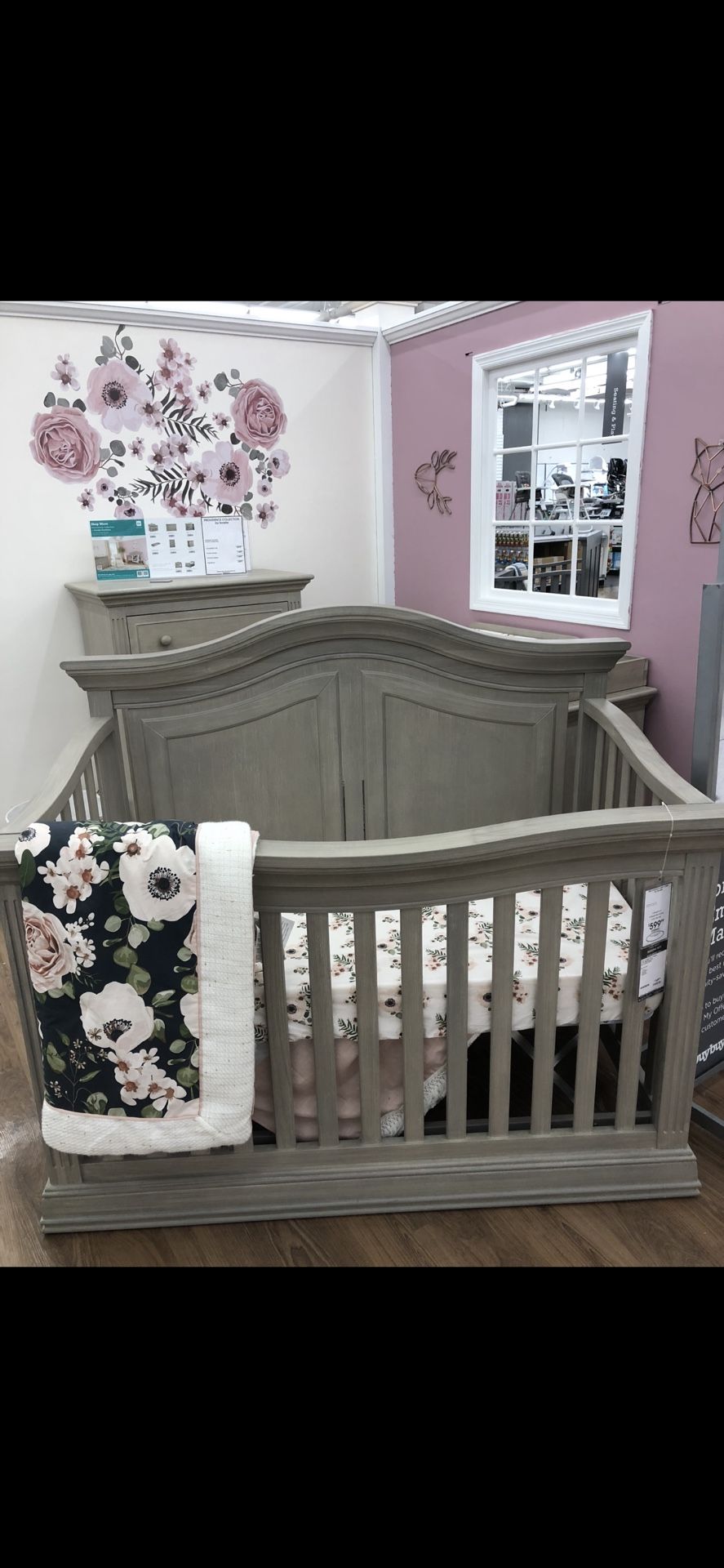 Baby Crib And Dresser