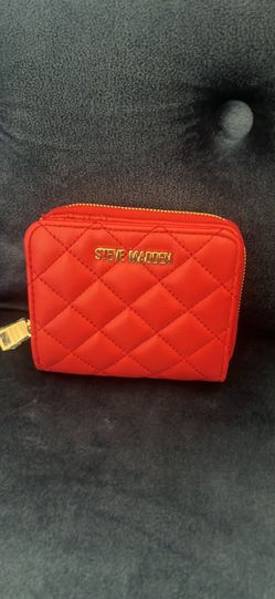 Steve Madden red wallet