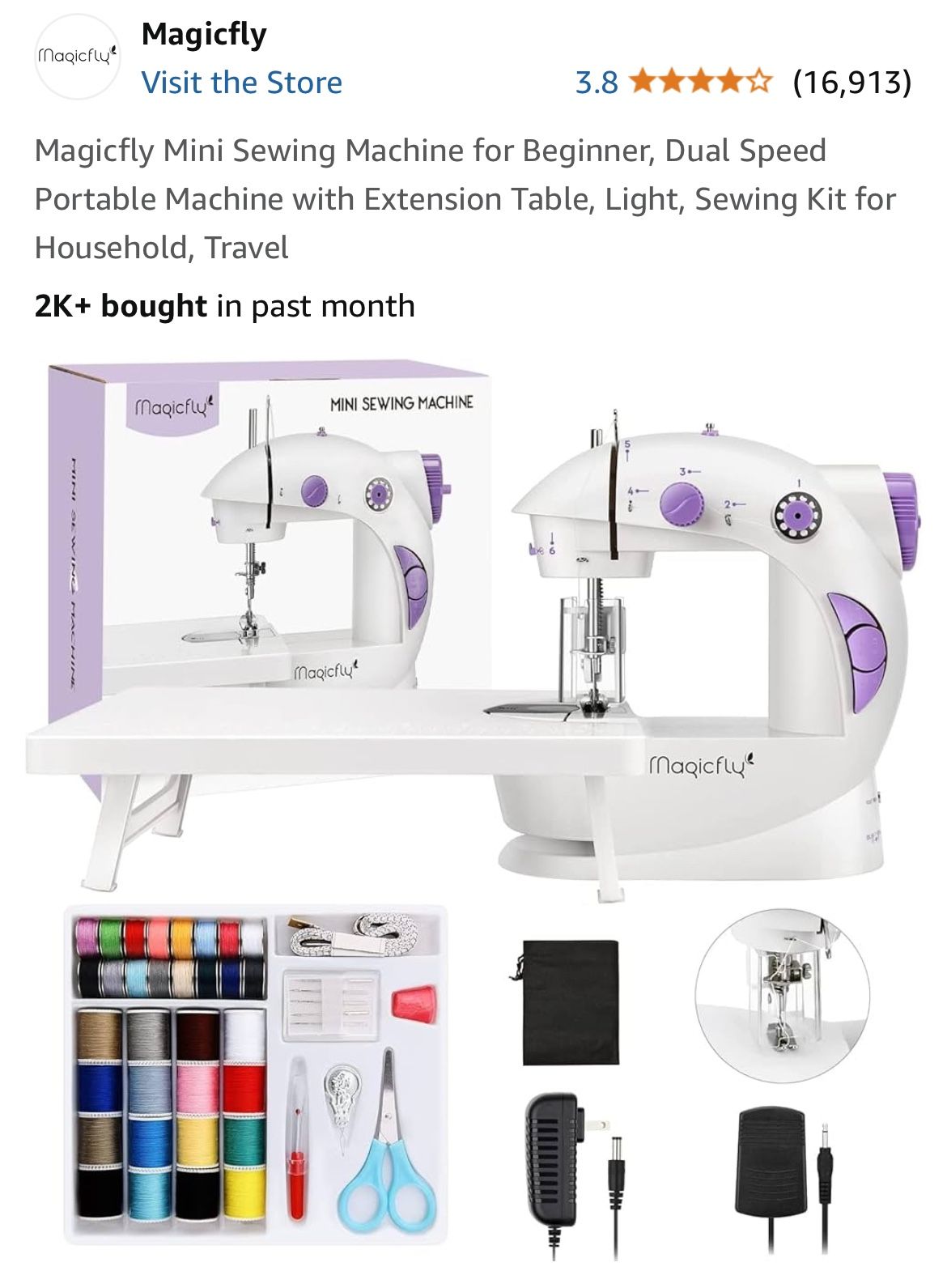 Magicfly Mini Sewing Machine