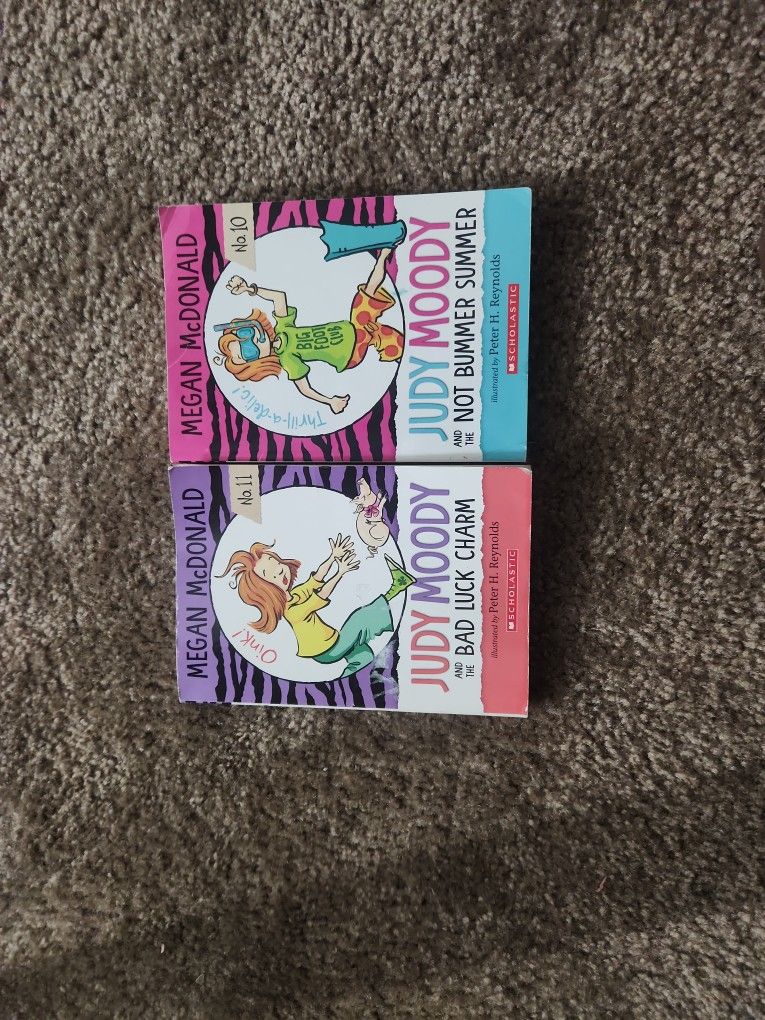 2 Judy Moody Books