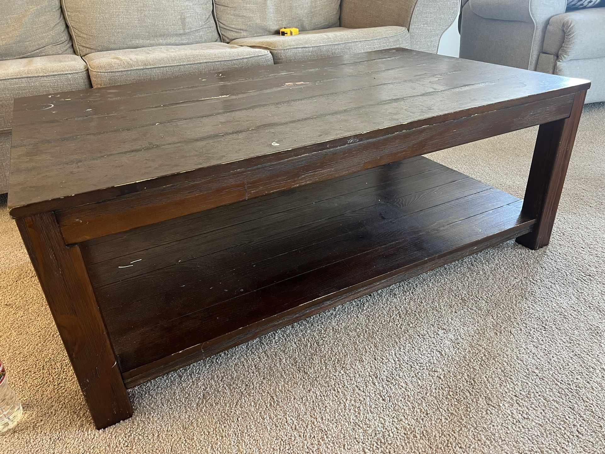 Free Wood Coffee Table