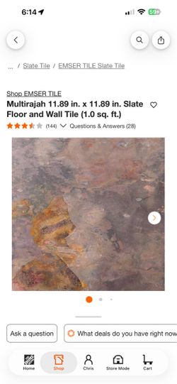 Slate Floor and Wall Tile