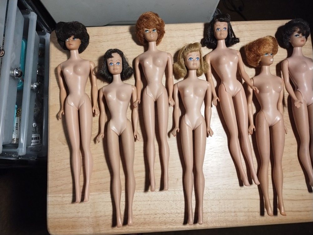 Vintage Bubble Cut Barbie Or Midge Each One Sold Separate