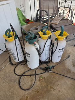 Weed sprayers