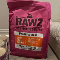 RAWZ Rabbit Dry Food 