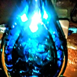 Crystal Blown Glass A True Gem 💎 Smooth Pontil Mark Teardrop 