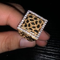 10k Nugget Ring 