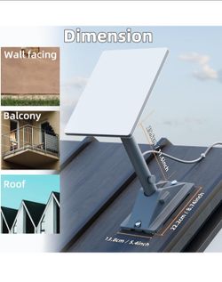 Starlink Mini Roof Mount Adjustable Starink Mini Home Mount Heavy Duty Pole Mounting with Adjustable Tilt