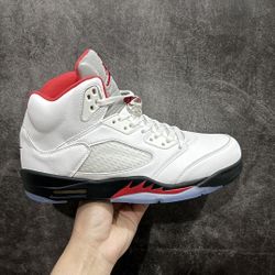 Air Jordan 5 Retro 'White Fire Red' 2020