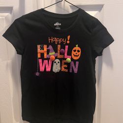 Girl Halloween Shirt Size 10 - 12