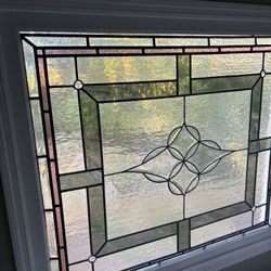 48x40.5" Stained Glass Panel