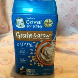 Gerber Cereal For baby Oatmeal (Supported Sitter)