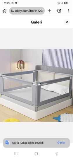 Height Adjustable Bed Rail for Toddlers
