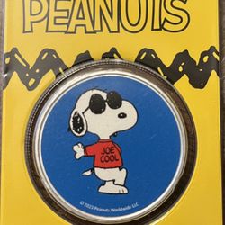 1 Oz Silver 2021 Peanuts Joe Cool 50th Anniversary Coin