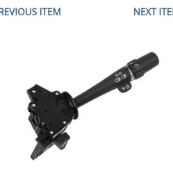 GY0067: General Motors GM Genuine Parts D6298A Turn Signal Headlight Dimmer Windshield Wiper and Washer Switch with Lever