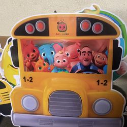 Cocomelon Bus Wooden Cut Out