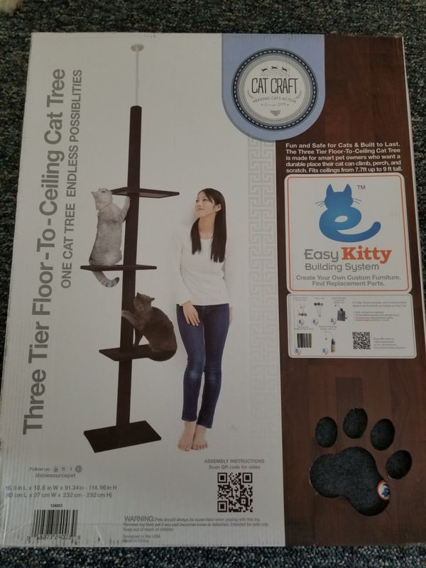 cat craft cat playset assembly instructions
