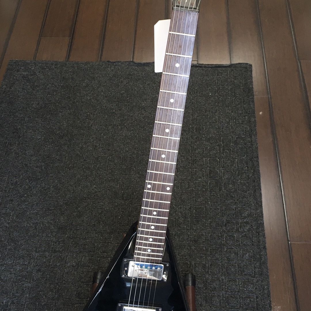Epiphone Demon V FX 2001 Metallic Black Guitar With Built-in FX