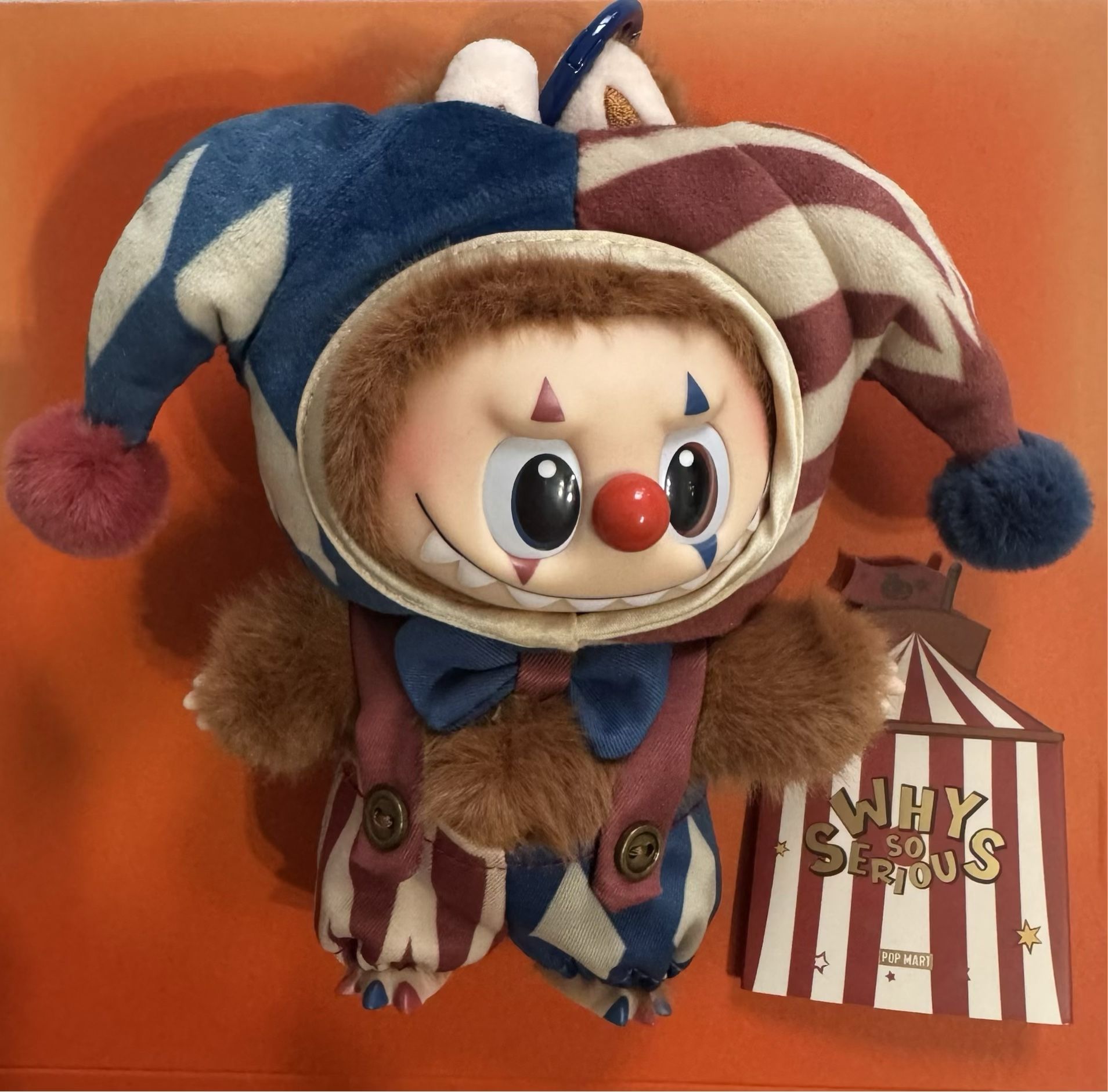 ( Juggling Clown) Why So Serious Vinyl Plush Pendant 
