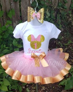 Minnie mouse tutu outfit